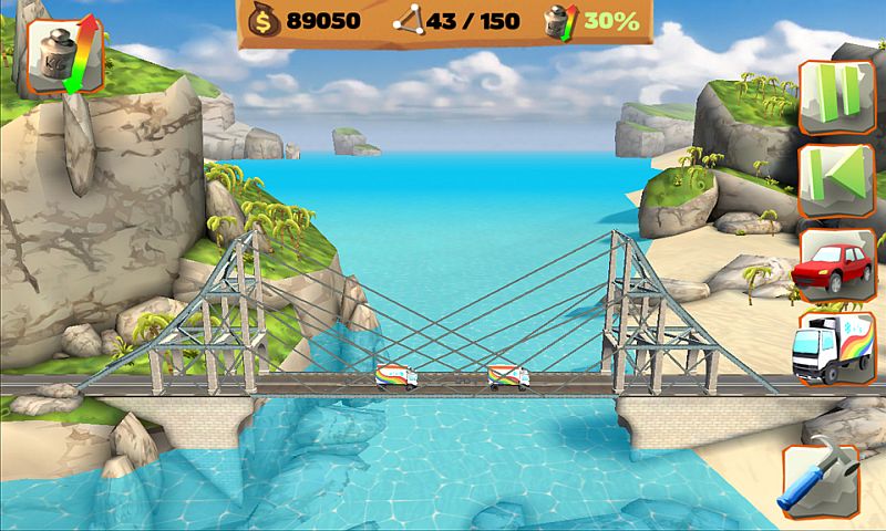 bridge constructor playground northern reef bridge 2
