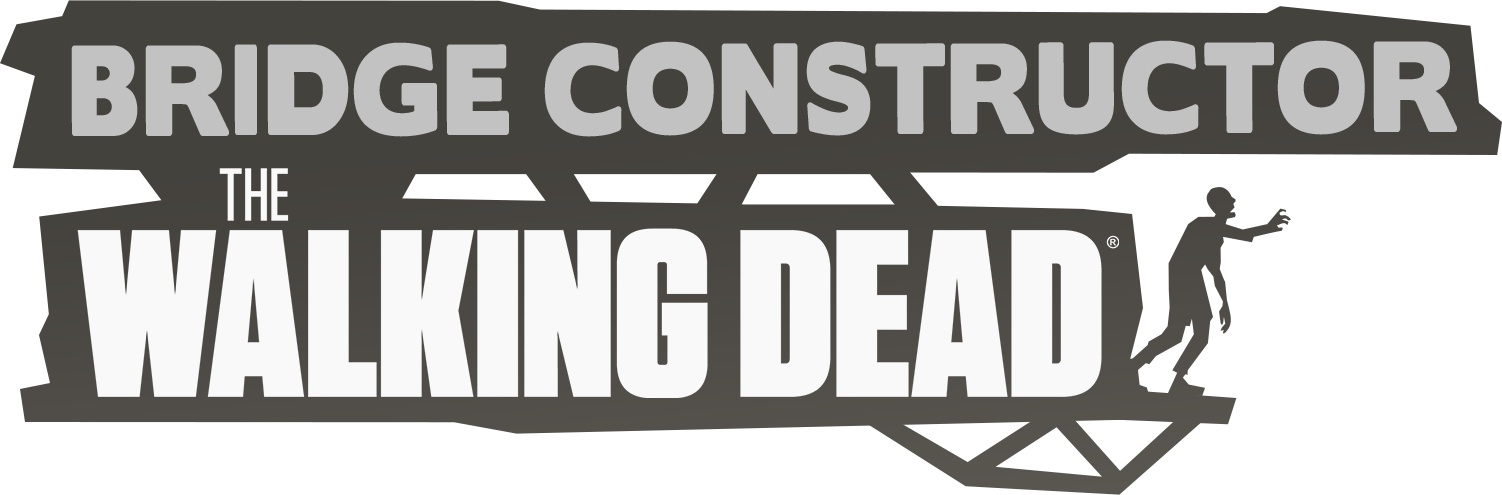 Dead bridge. Bridge Constructor the Walking Dead. Walking Dead Bridge Construction. Bridge Constructor the Walking Dead геймплей. TWD логотип.